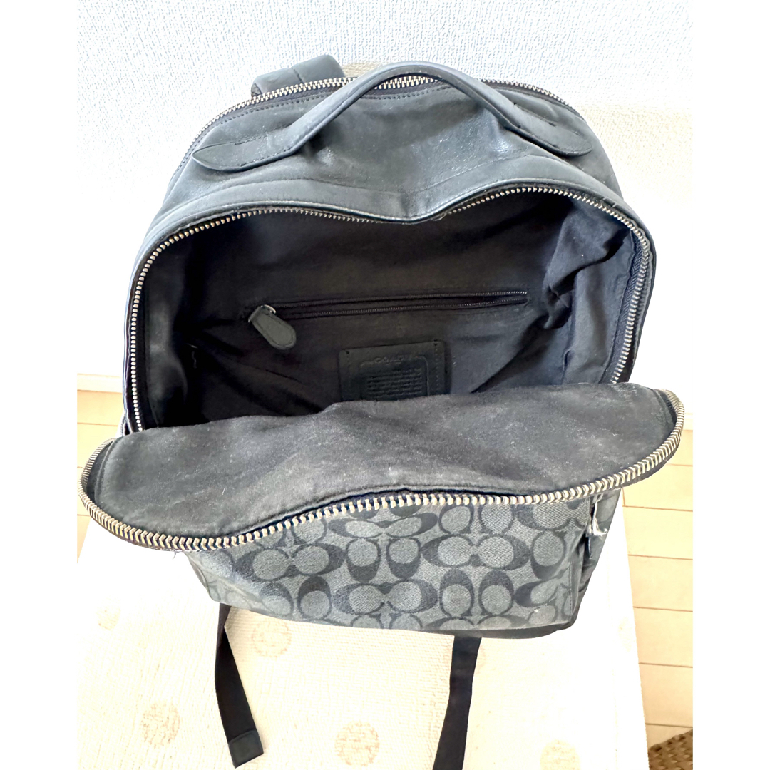 COACH(コーチ)のコーチ シグネチャーレザー バックパック メンズのバッグ(バッグパック/リュック)の商品写真