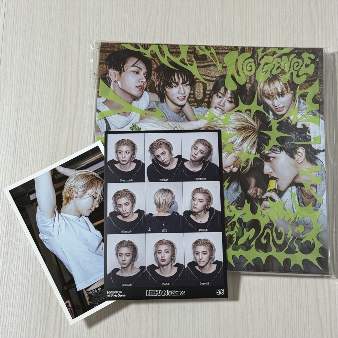 BOYNEXTDOOR(ボーイネクストドア)のBOYNEXTDOOR No Genre (No Limit ver.)イハン エンタメ/ホビーのCD(K-POP/アジア)の商品写真