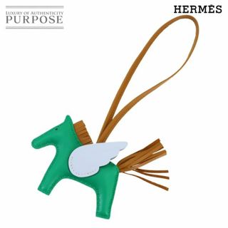 エルメス(HERMES)の未使用 展示品 エルメス HERMES ロデオ ペガサス PM バッグ チャーム アニューミロ ミント セサミ ブルーブリュム U刻印 90279697(チャーム)