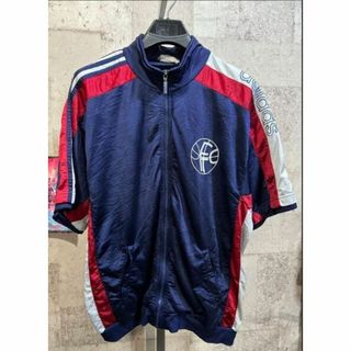 アディダス(adidas)の90'S アディダス モーリシャス製 半袖 バスケ ジャージ D8/192 adidas ヴィンテージ トラックトップ(ジャージ)