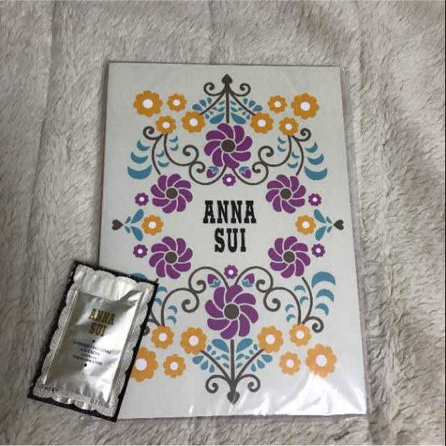 ANNA SUI(アナスイ)のアナスイ非売品ノート インテリア/住まい/日用品の文房具(ノート/メモ帳/ふせん)の商品写真