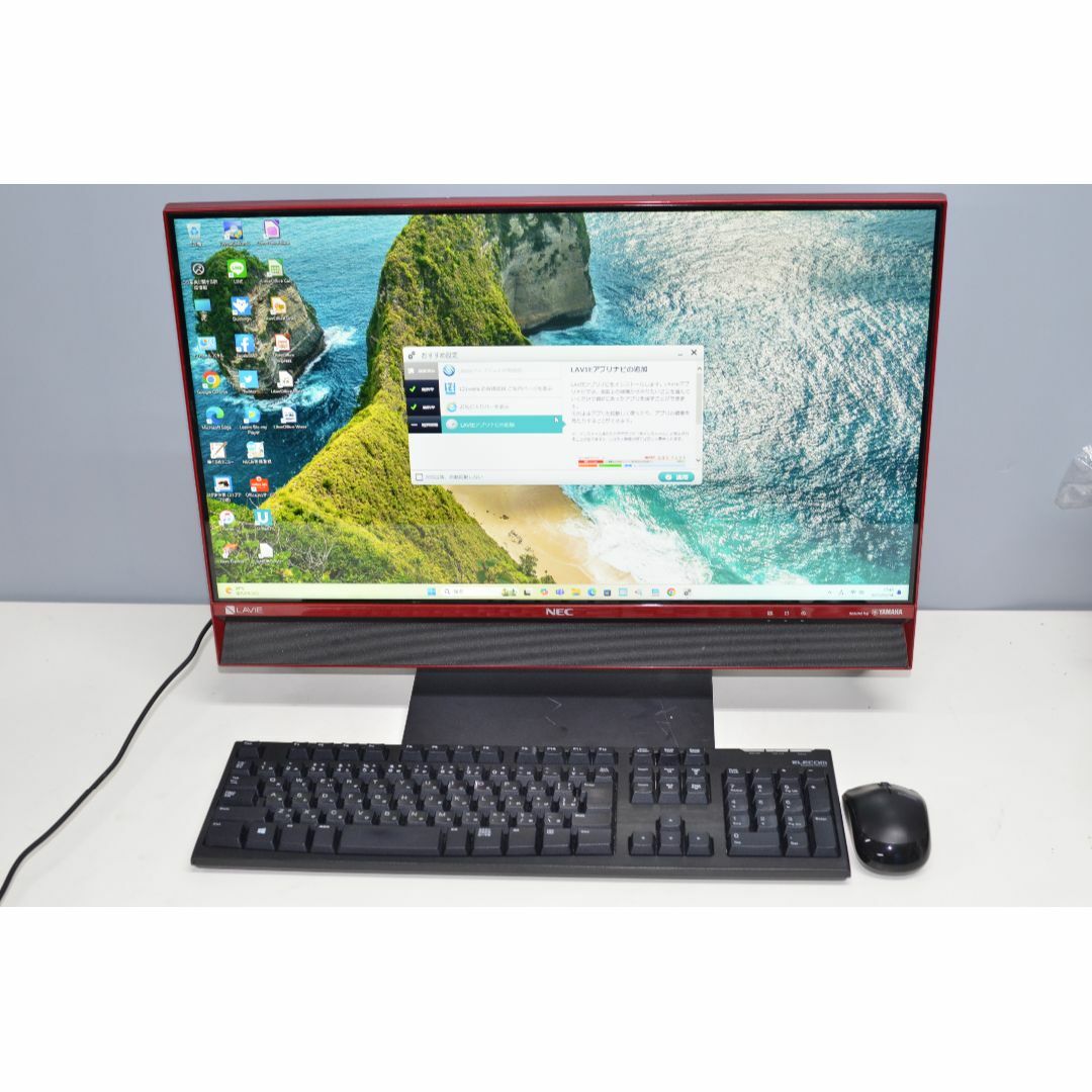 訳アリ一体型パソコン NEC DA770/F Windows11