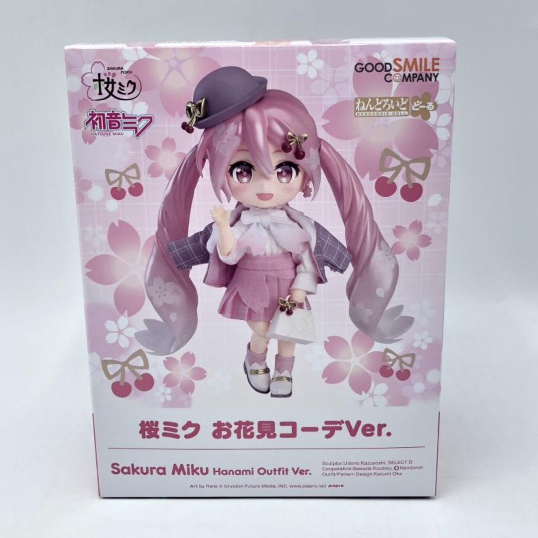 GOOD SMILE COMPANY - 【中古】グッドスマイルカンパニー ねんどろいどどーる 桜ミク お花見コーデVer.[10][240010475660]