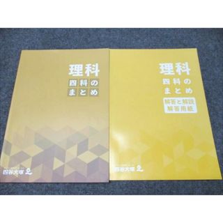 四谷大塚 理科 四科のまとめ 241212-1 状態良い 2024 013S2C(語学/参考書)