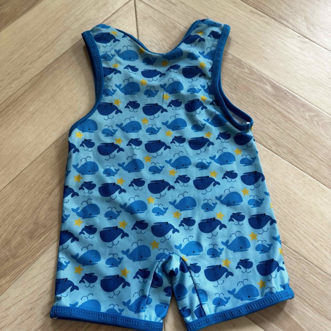 新品未使用・クジラさん 水着 キッズ/ベビー/マタニティのキッズ服男の子用(90cm~)(水着)の商品写真
