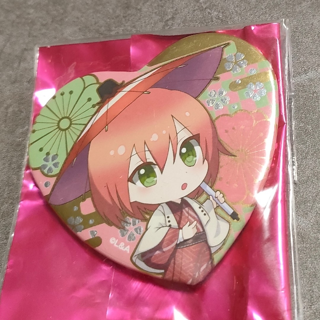 めいこい ハイカラHM限定 ハート缶バッジ 泉鏡花 SD エンタメ/ホビーのアニメグッズ(バッジ/ピンバッジ)の商品写真