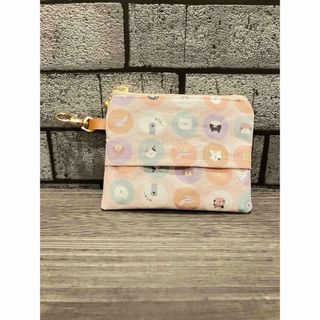 ハンドメイド　ポケットティッシュポーチ(ポーチ)