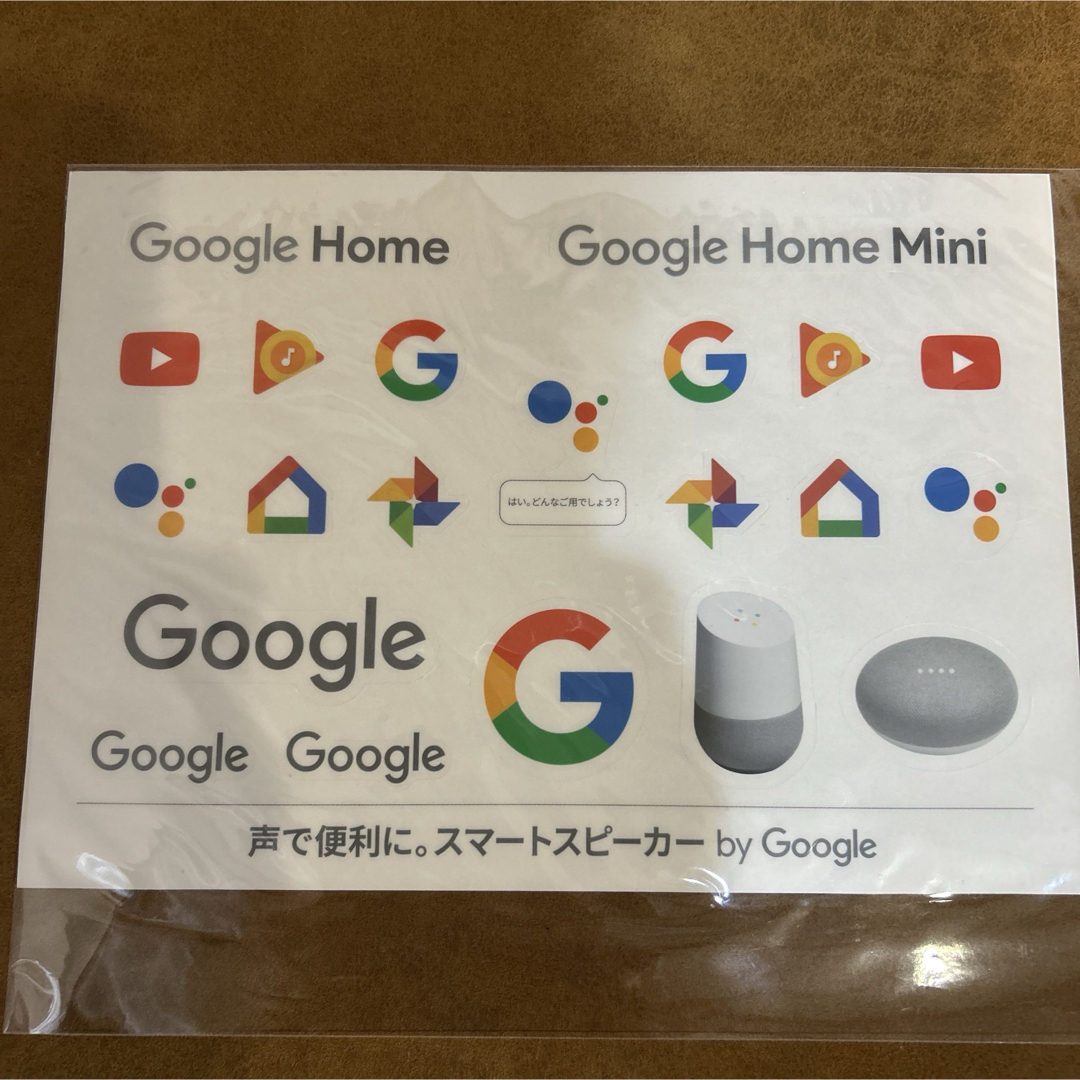 Google ステッカーセット エンタメ/ホビーのコレクション(ノベルティグッズ)の商品写真