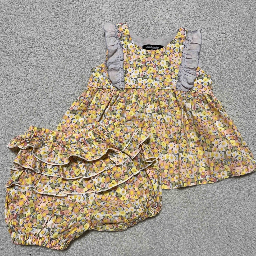 kladskap(クレードスコープ)のクレードスコープ チュニック ブルマセット キッズ/ベビー/マタニティのベビー服(~85cm)(Tシャツ)の商品写真