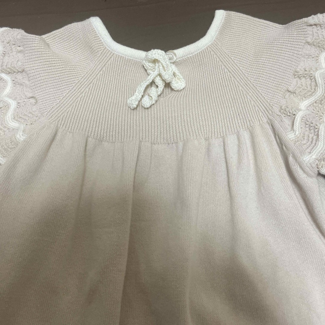 ロンパース　美品　セット　サマーニット　マブリお好きな方 キッズ/ベビー/マタニティのベビー服(~85cm)(ロンパース)の商品写真