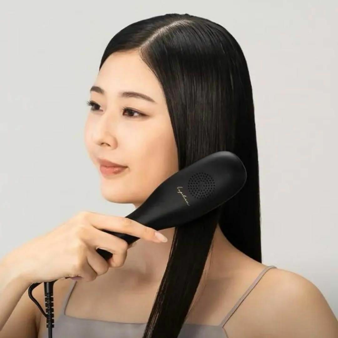 Lupilina®（ルピリーナ）ヒートブラシ プラズマイオン ヘアアイロン ブラ