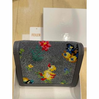 フェイラー(FEILER)の新品未使用　フェイラー　FEILER ハイジ　二つ折り財布グレー🩶限定色(財布)