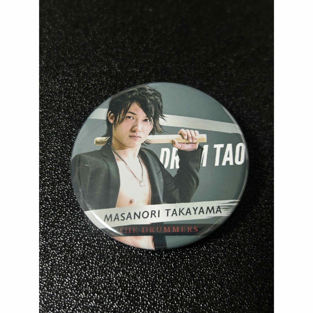 DRUM TAO ドラムタオ 缶バッチ エンタメ/ホビーのタレントグッズ(ミュージシャン)の商品写真