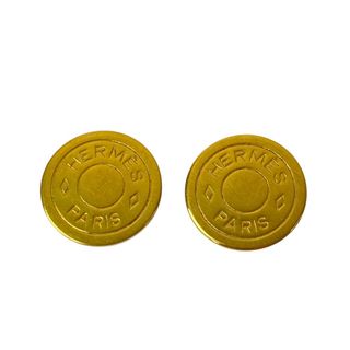 エルメス(HERMES)のエルメス HERMES レディース セリエ イヤリング ゴールド(イヤリング)