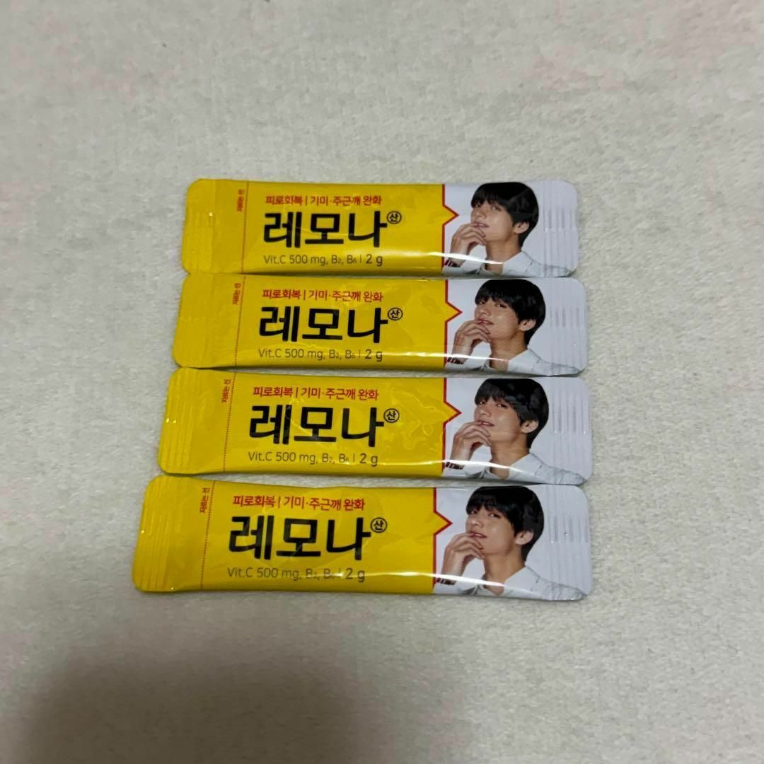 テヒョン BTS レモナ LEMONA 4包 テテ エンタメ/ホビーのタレントグッズ(アイドルグッズ)の商品写真