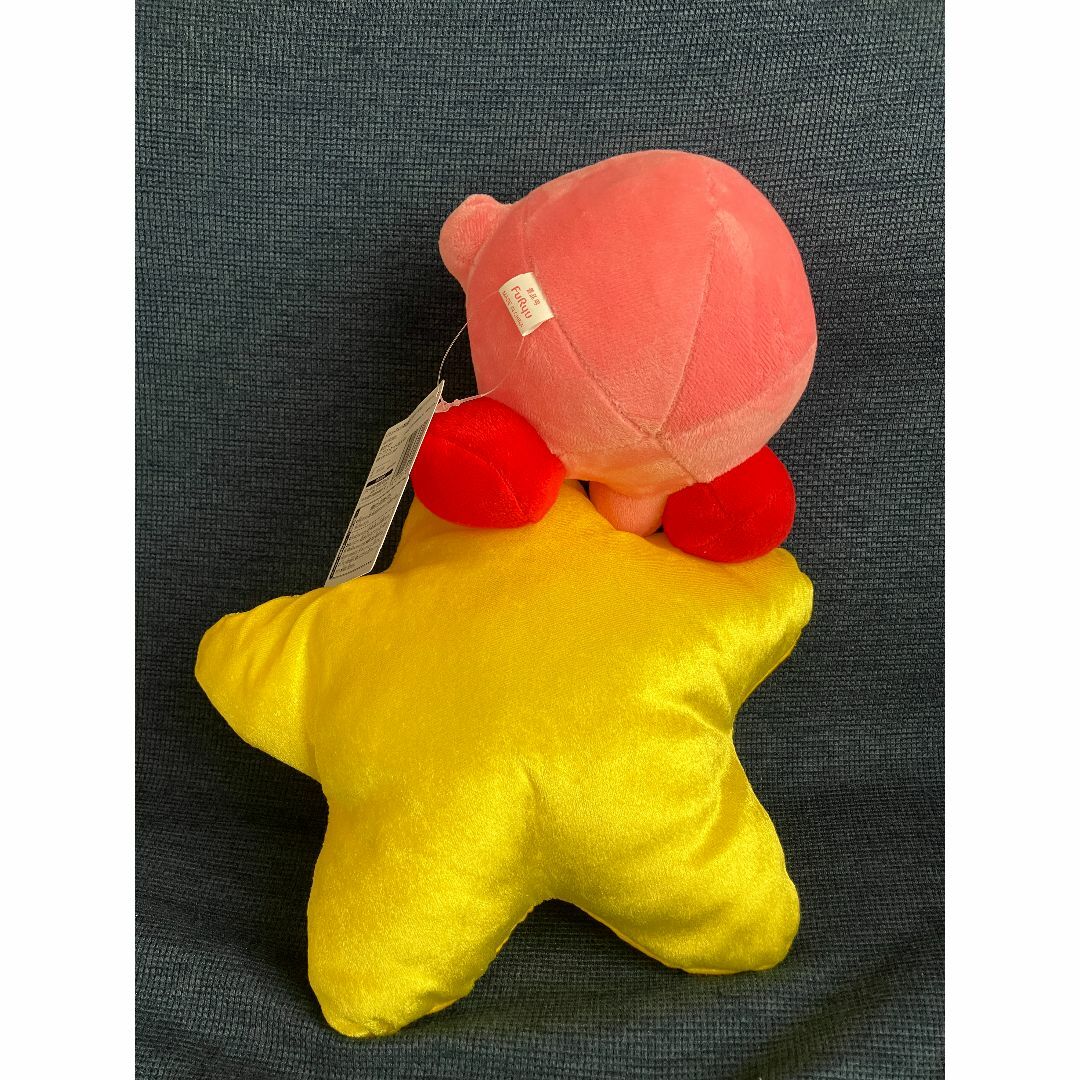 ワープスターカービィぬいぐるみ　えがお エンタメ/ホビーのおもちゃ/ぬいぐるみ(ぬいぐるみ)の商品写真
