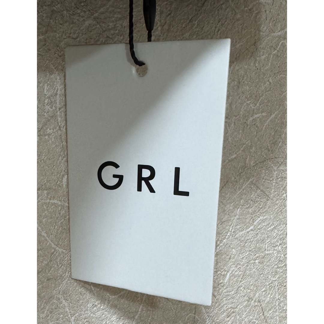 GRL(グレイル)の新品未使用　グレイル　GRL フレアスリーブダルメシアン柄カシュクールワンピース レディースのワンピース(ロングワンピース/マキシワンピース)の商品写真