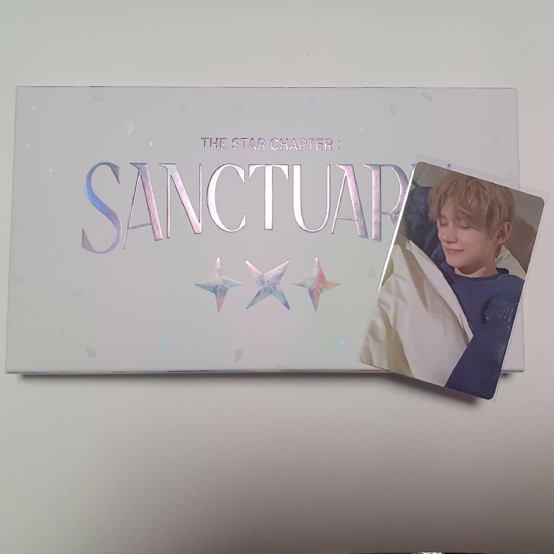 TOMORROW X TOGETHER(トゥモローバイトゥギャザー)のTXT SANCTUARY ANGEL ヨンジュン 開封済み エンタメ/ホビーのCD(K-POP/アジア)の商品写真