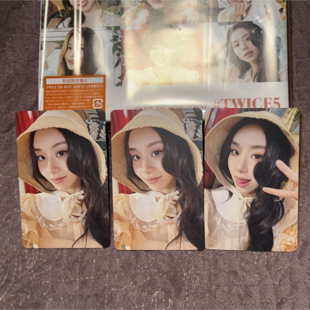 『# TWICE5』チェヨンセット※シリアル無し エンタメ/ホビーのCD(K-POP/アジア)の商品写真