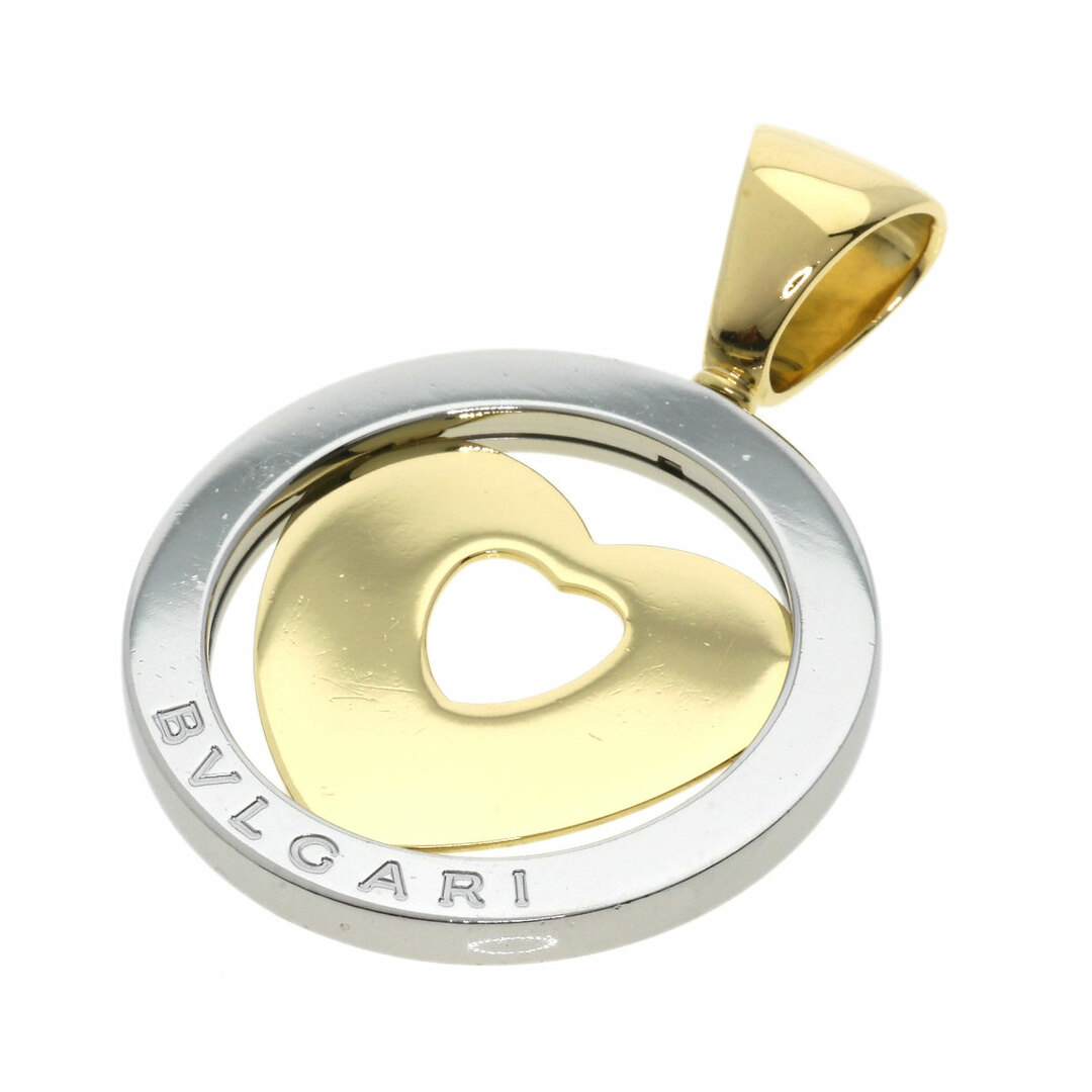 ★決算特価商品★ BVLGARI K18YG SS ペンダントトップ ハート トンド BVLGARI - ペンダント