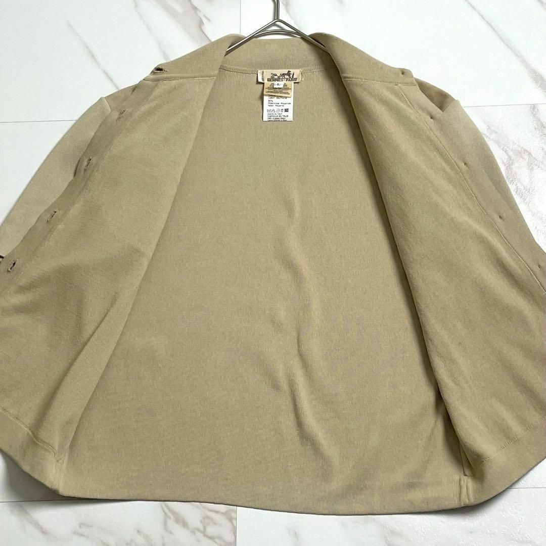 HERMES - 入手困難⭐️HERMES スウェードニット半袖シャツ