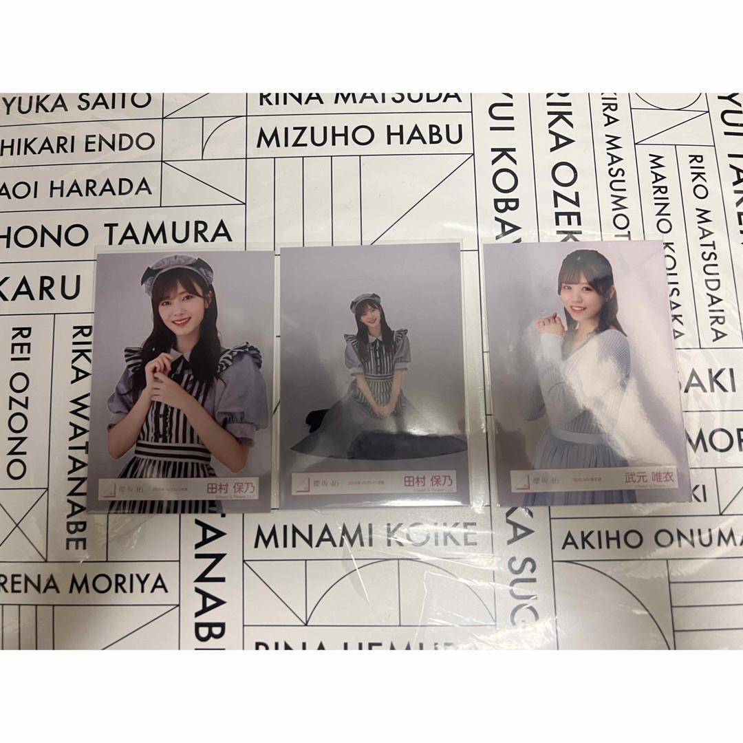 櫻坂46(サクラザカフォーティシックス)の櫻坂46 生写真 田村保乃 武元唯衣 エンタメ/ホビーのタレントグッズ(アイドルグッズ)の商品写真