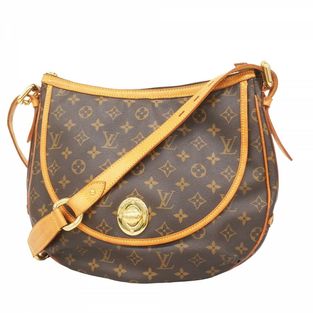 LOUIS VUITTON - 【5ec2409-b】ルイヴィトン ショルダーバッグ モノグラム トゥラムGM M40075 ブラウン【中古】レディース