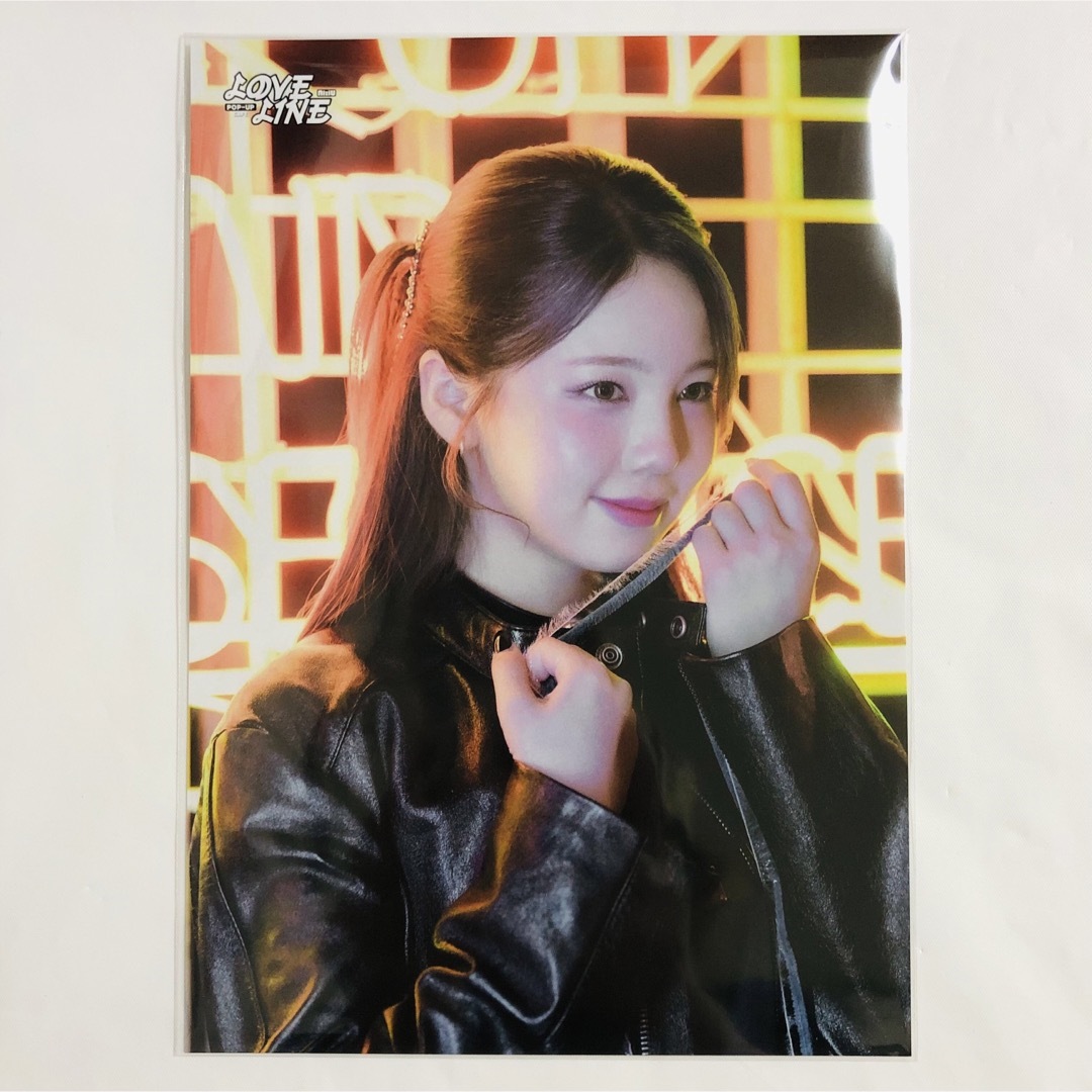 NiziU LOVE LINE soundwave popup cafe アヤカ エンタメ/ホビーのタレントグッズ(アイドルグッズ)の商品写真