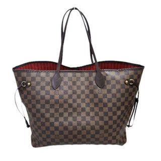 ルイヴィトン(LOUIS VUITTON)のLOUIS VUITTON ルイヴィトン ネヴァーフルGM 旧型 N51106 レッド ダミエ エベヌ トートバッグ レディース 【中古】 22504K644(ショルダーバッグ)