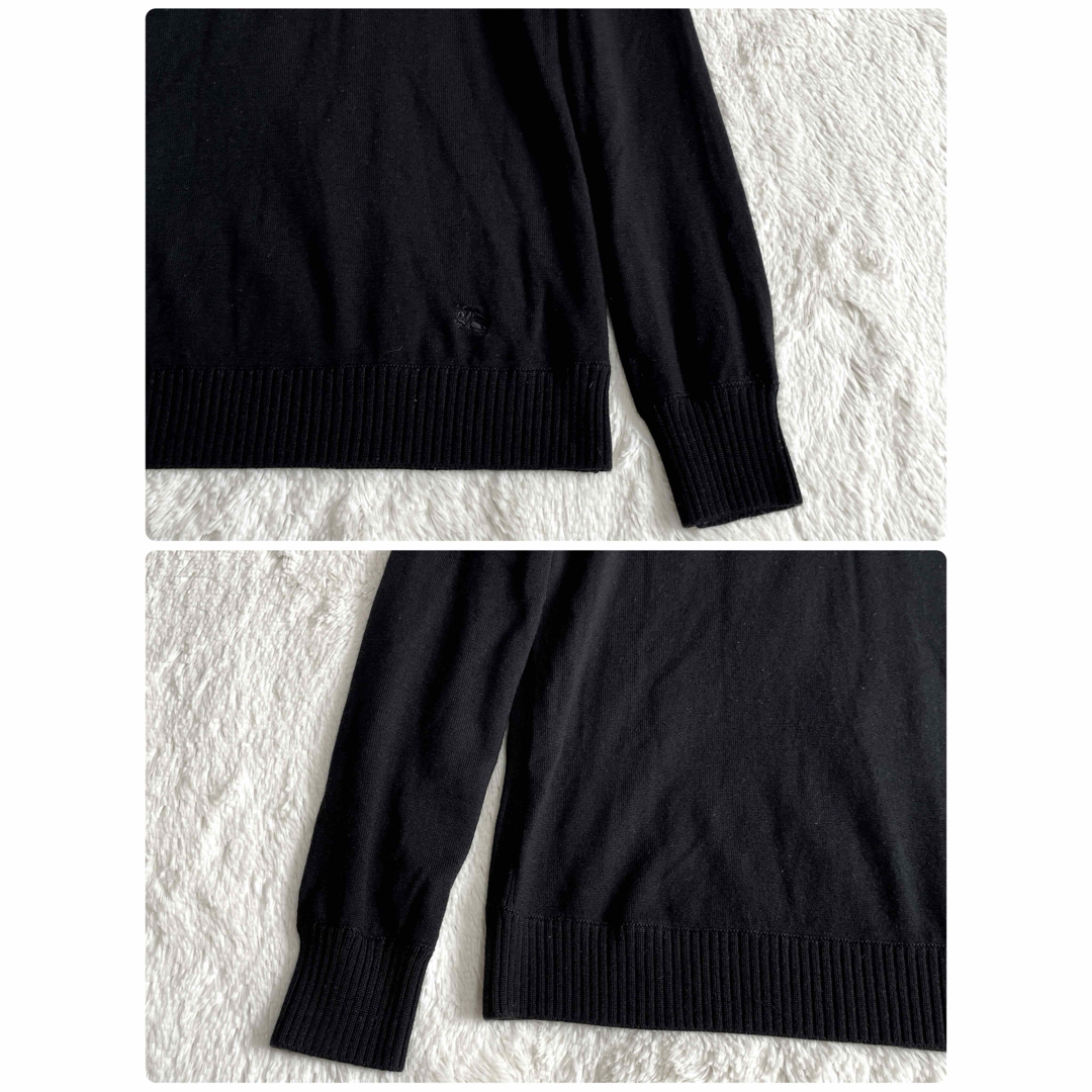 BURBERRY - 大きいサイズ BURBERRY バーバリー ロゴ 刺繍 ニット