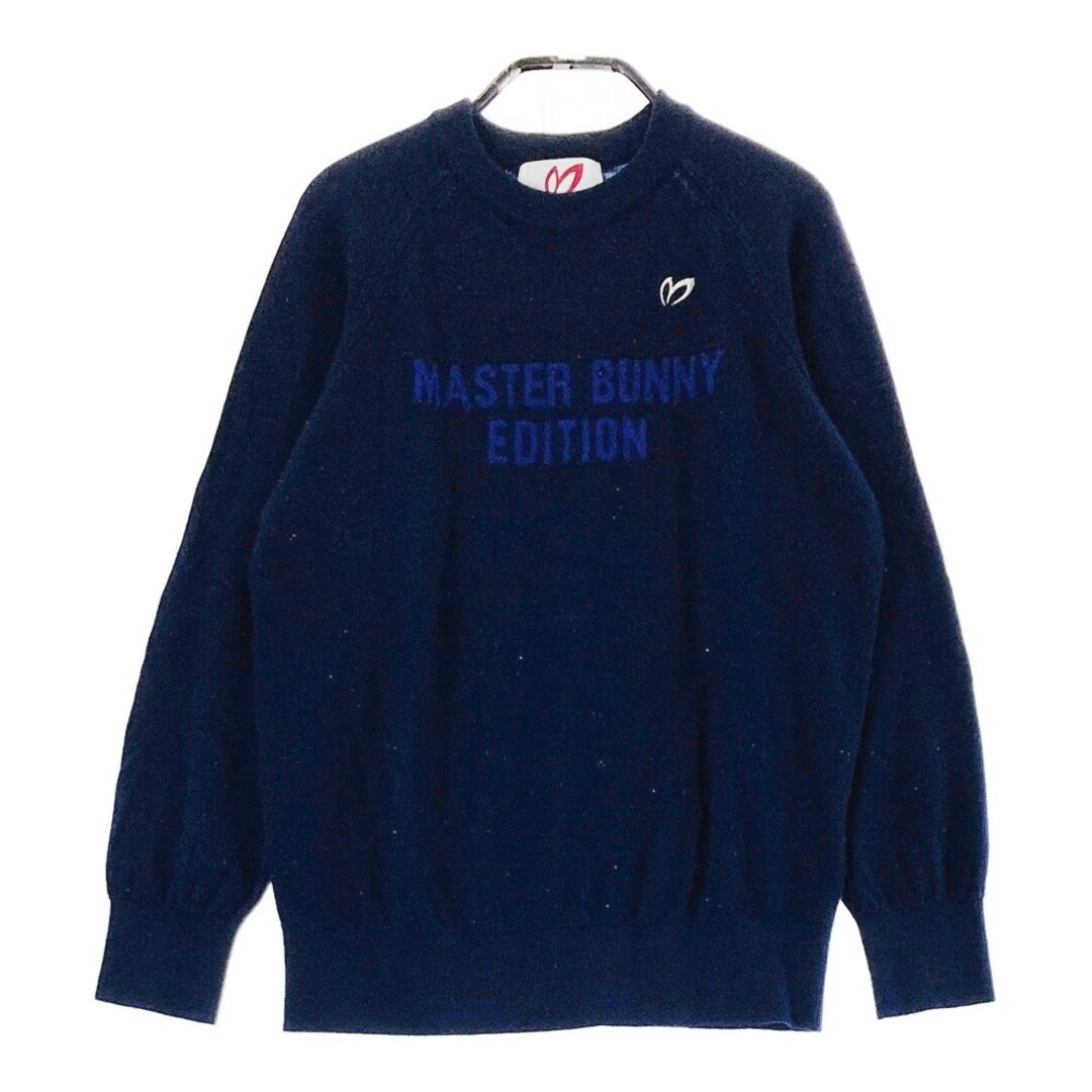 サイズ：1 MASTER BUNNY EDITION マスターバニーエディション 2022年 ニットセーター  ネイビー系 [240101442046] ゴルフウェア レディース ストスト