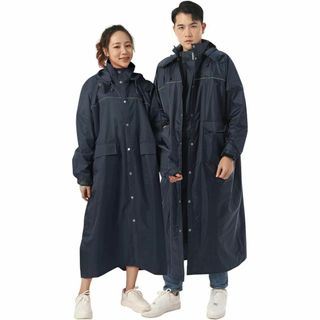 【人気商品】[Hoomoi] レインコート 自転車 レインコートメンズ カッパ (その他)