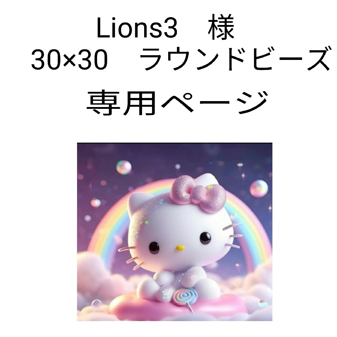 ダイヤモンドアートキット Lions3 様 専用ページ ハンドメイドのインテリア/家具(アート/写真)の商品写真