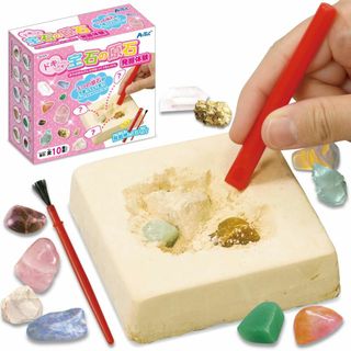 【新着商品】アーテック ドキドキ！宝石の原石発掘体験 56908 実験キット 科(その他)