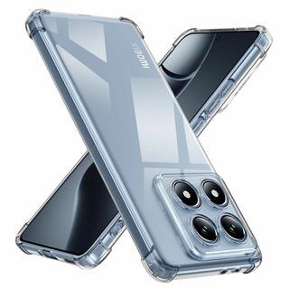 【数量限定】Xiaomi 14T Pro 用ケース シリコン クリア グラデーシ(その他)