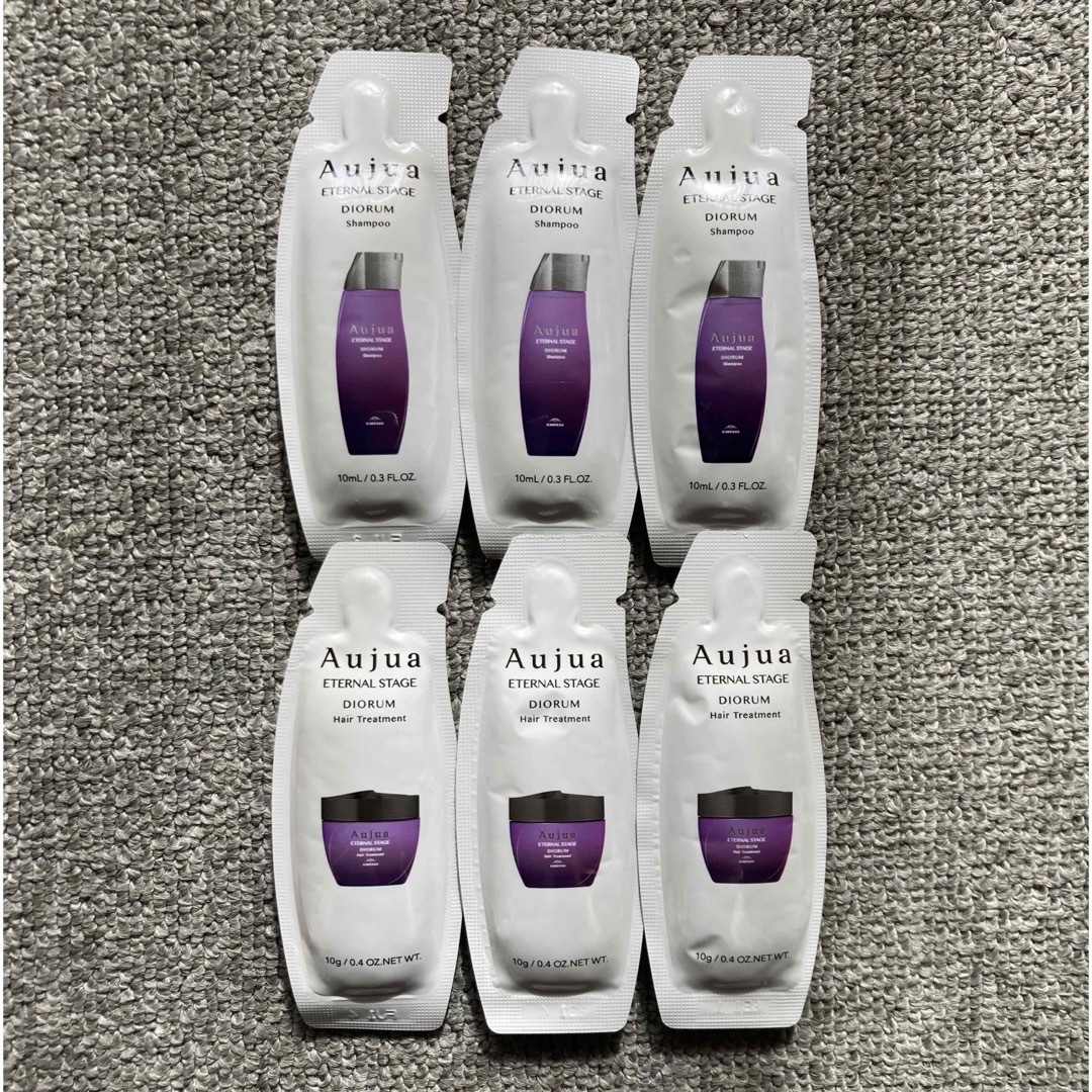Aujua(オージュア)の「新品未開封」オージュア ディオーラム コスメ/美容のヘアケア/スタイリング(シャンプー/コンディショナーセット)の商品写真
