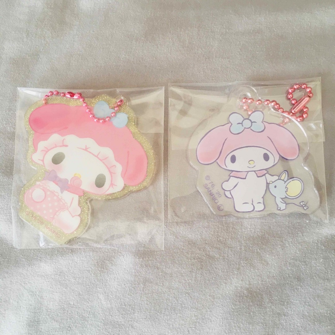 マイメロディ(マイメロディ)のサンリオ マイメロ アクキー マイメロディ Baby エンタメ/ホビーのおもちゃ/ぬいぐるみ(キャラクターグッズ)の商品写真
