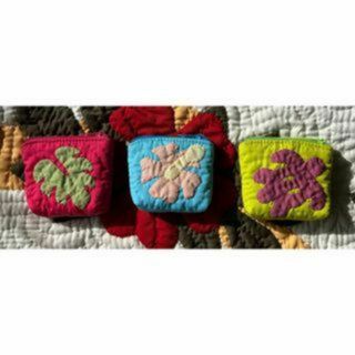 「正規品」可愛いコインパース3個セット♡小物入れポーチ♡ハワイアンキルト(ポーチ)