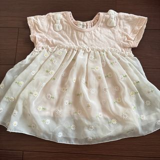 キッズズー(kid’s zoo)のチュニック　女の子　90(Tシャツ/カットソー)
