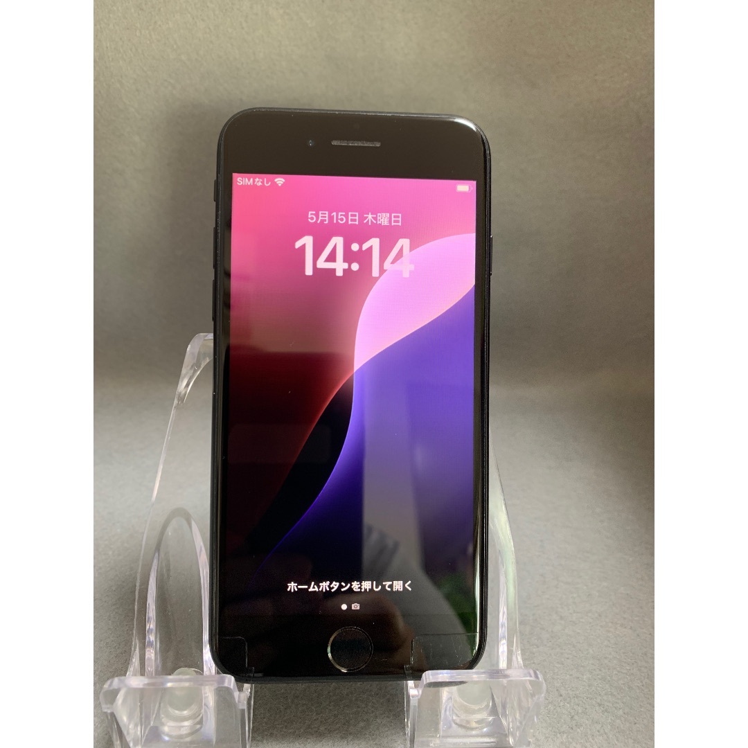 iPhone - 美品中古 Auキャリア iPhoneSE 第2世代 64GB ブラック色