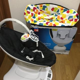 4moms ママルー (替えシート付き！) 電動バウンサー(その他)