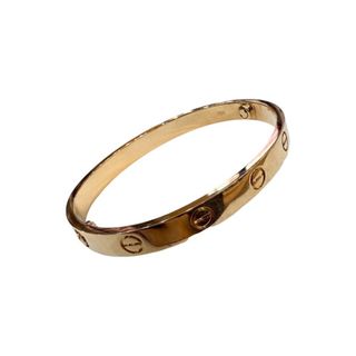 カルティエ(Cartier)の　カルティエ Cartier ラブブレス K18ピンクゴールド ジュエリー(ブレスレット/バングル)