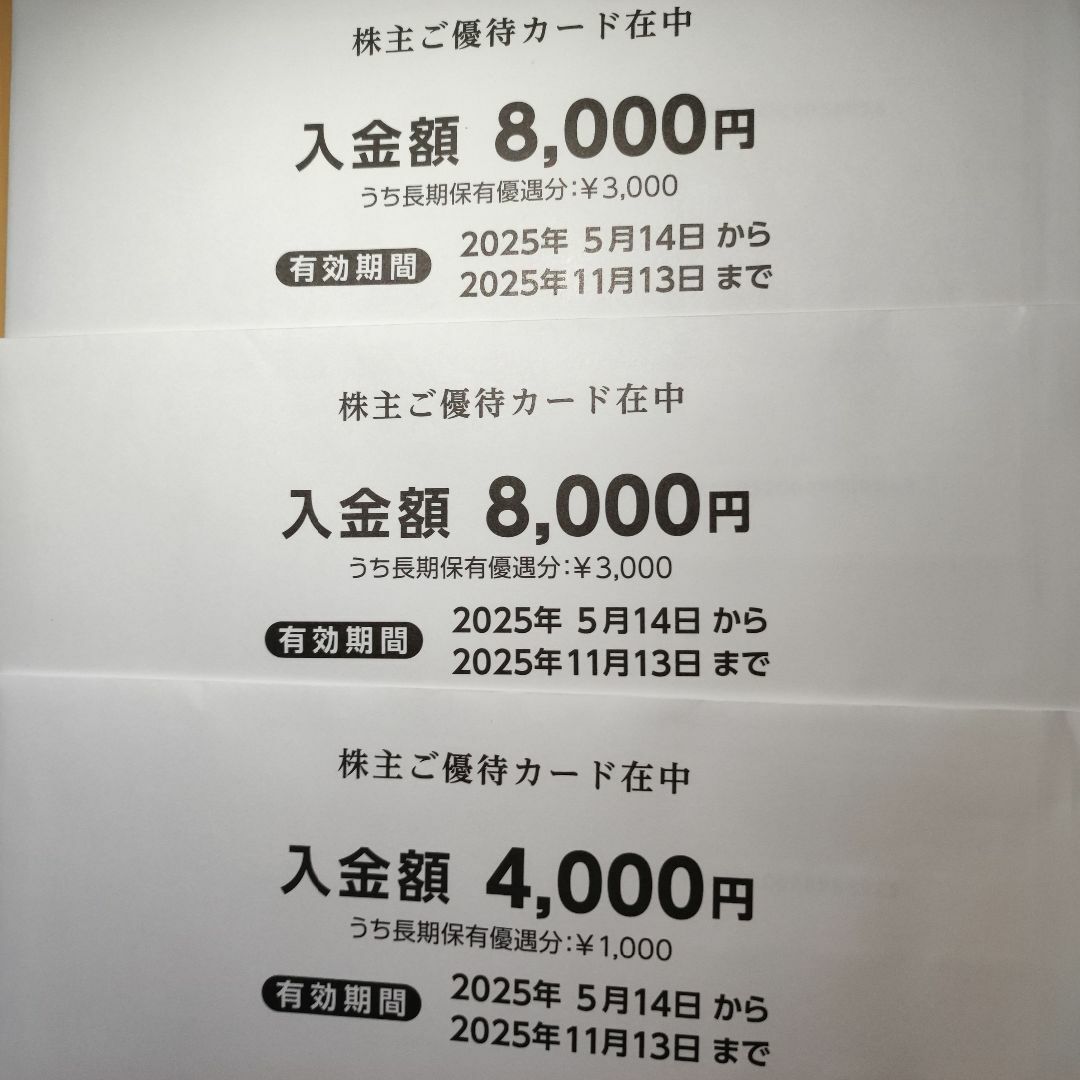 西松屋(ニシマツヤ)の西松屋 株主優待券 20000円分 未開封 匿名追跡あり チケットの優待券/割引券(ショッピング)の商品写真