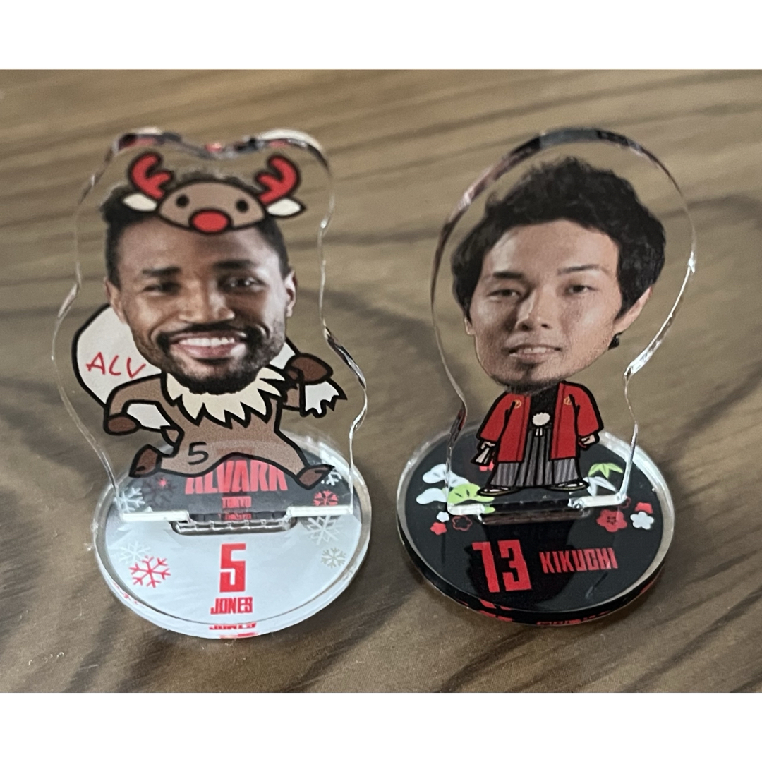 アルバルク東京 アクリルスタンド 2点セット菊地祥平 ケビン・ジョーンズ エンタメ/ホビーのタレントグッズ(スポーツ選手)の商品写真