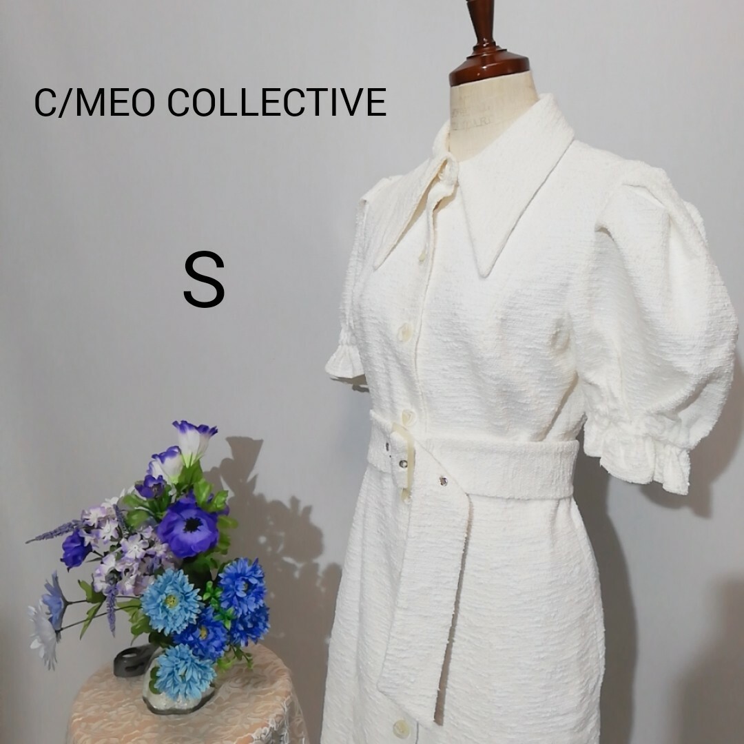 C/MEO COLLECTIVE - 極上美品　カメオコレクティブ　ワンピース　ホワイト色系　Ｓサイズ