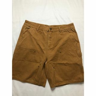 w 36 カーハート ダブルニー ショートパンツ　ベージュ(ショートパンツ)