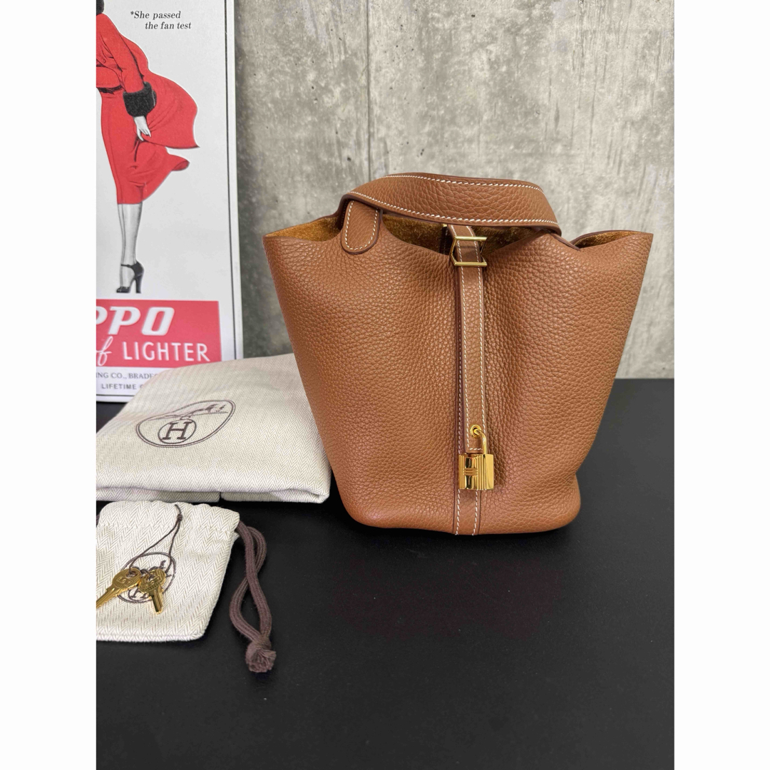 HERMES - 【5/26まで取り置き専用】エルメス　ピコタンロックPM ゴールド/Gold金具