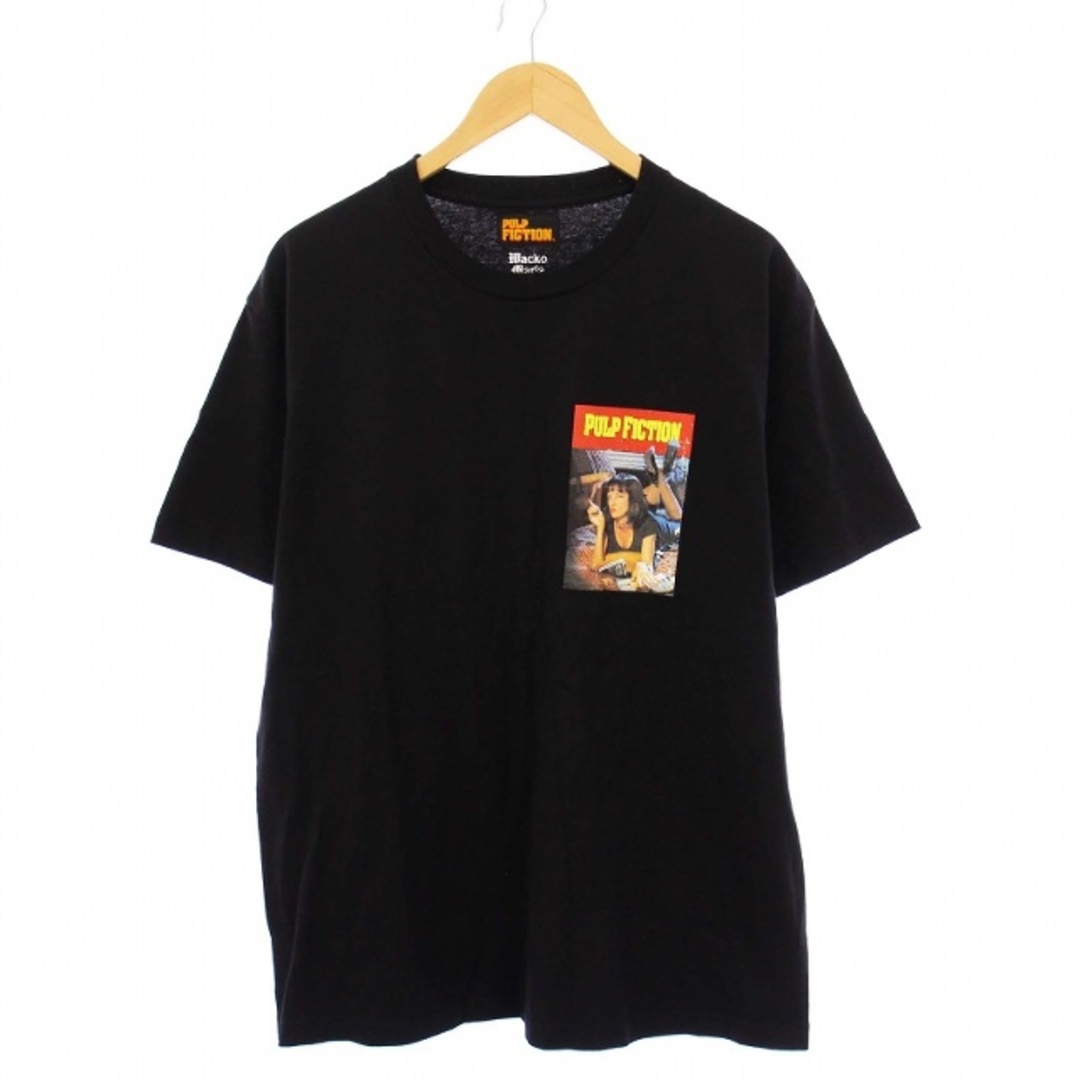 WACKO MARIA - ワコマリア pulp fiction Tシャツ カットソー 半袖 プリント 黒