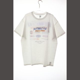 CHALLENGER CMC RACING LOGO TEE L 白 (Tシャツ/カットソー(七分/長袖))
