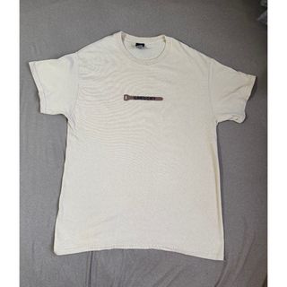 グレゴリー(Gregory)のグレゴリー_M_Tシャツ_ジッパープルロゴ _ベージュ(Tシャツ/カットソー(半袖/袖なし))